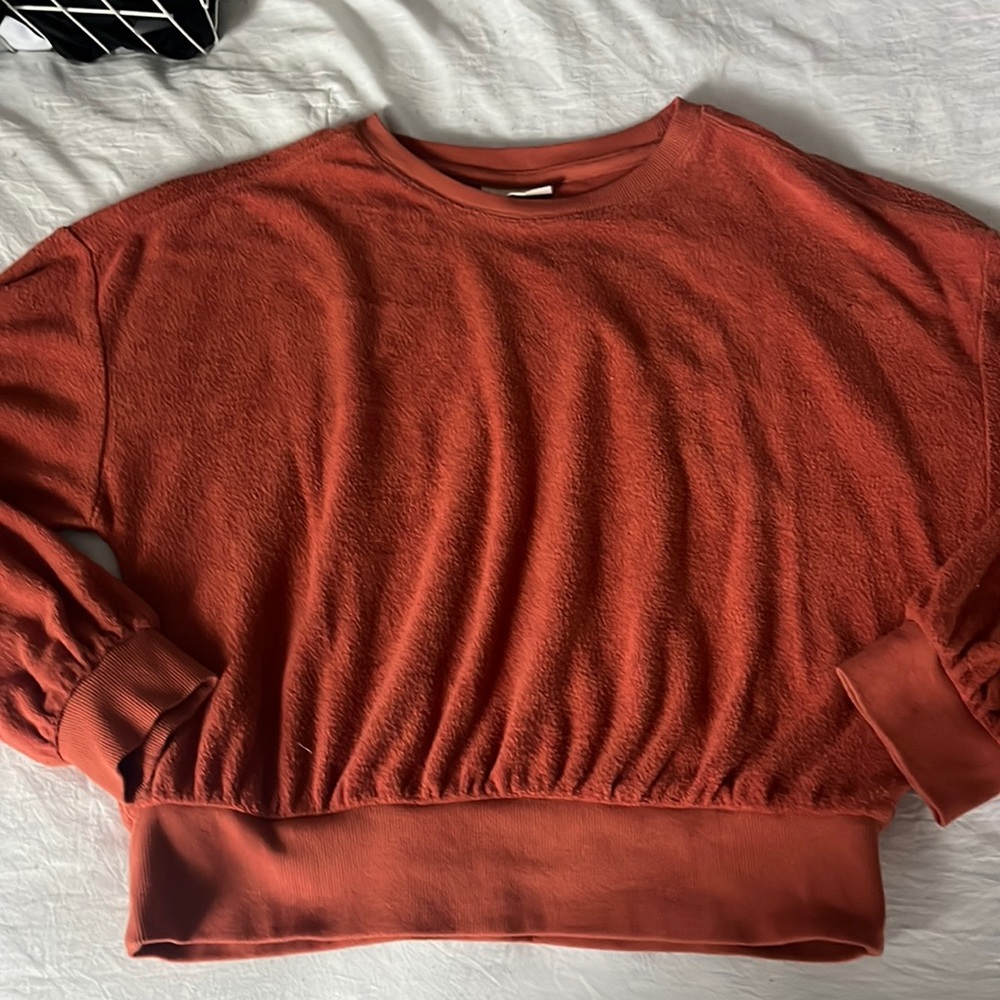Cute Burnt Orange Sweater, M